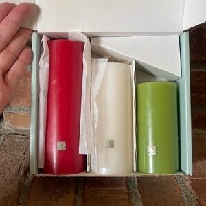 NIB PartyLite Mini Pillar Garden Set P95245